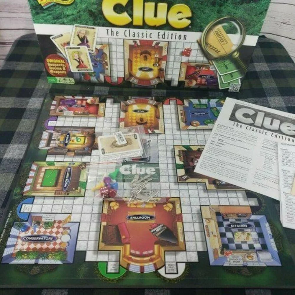 Hasbro‎ Clue The Classic Edition board game